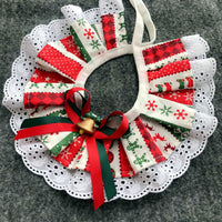HKM-6474173 Pet Christmas Bow Tie and Bib Scarves in Various Styles and Sizes