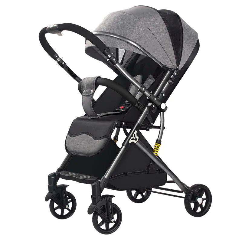 HKM-647443 Portable Foldable Travel Stroller for Babies - Lightweight Luxury Baby Carriage Pram