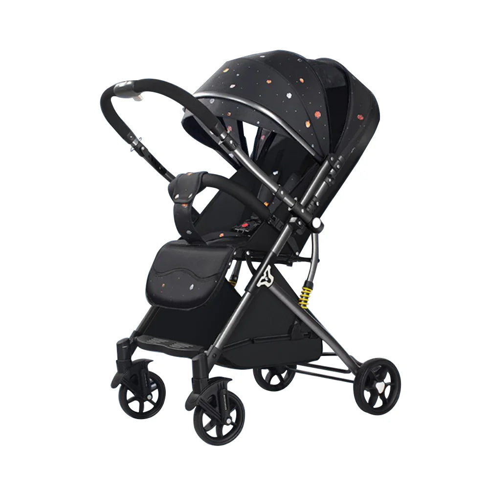 HKM-647443 Portable Foldable Travel Stroller for Babies - Lightweight Luxury Baby Carriage Pram