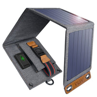 HKM-647443 Solar Charger for Mobile Phones and Tablets with 3000mA Output and USB Interface