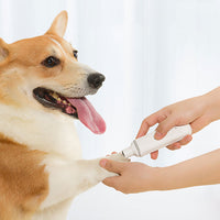 HKM-6475581 Pet Electric Nail Polisher for Cats and Dogs - Low Noise and Vibration, USB Rechargeable, Safe and Durable