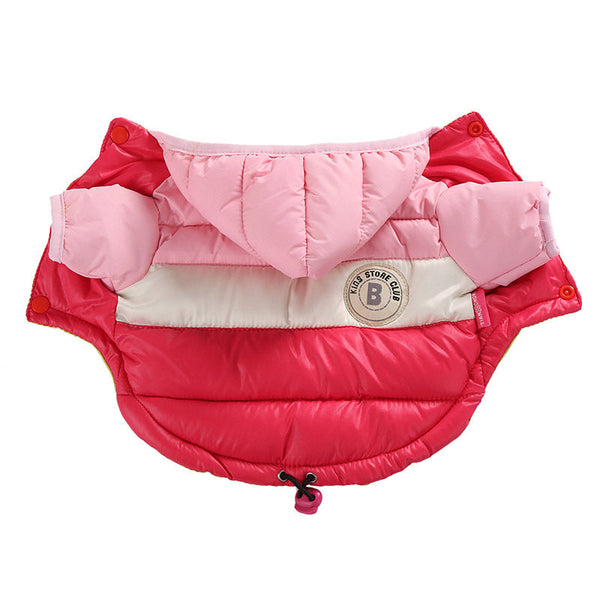 HKM-6475965 Warm Waterproof Cotton Dog Jacket in Multiple Colors and Sizes