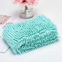 HKM-6477245 Extra-Large Quick-Drying Absorbent Fiber Towel for Pets - Pink, Purple, Green, Blue, Gray