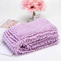 HKM-6477245 Extra-Large Quick-Drying Absorbent Fiber Towel for Pets - Pink, Purple, Green, Blue, Gray