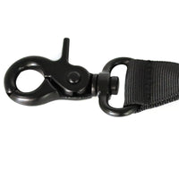 HKM-6477373 Nylon Outdoor Dog Walking Leash with Sports Belt Attachment - Black, 30x20x4cm