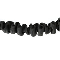 HKM-6477373 Nylon Outdoor Dog Walking Leash with Sports Belt Attachment - Black, 30x20x4cm