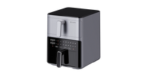 HKM-647827 10L Dual Core Air Fryer with Dual Heating Technology and Multiple Electronic Screens for Efficient Cooking