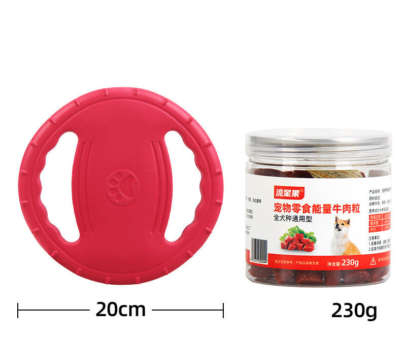 HKM-6478397 Dog Training Anti-Bite Set with Interactive Bite Rings and Thickened Beef Cubes