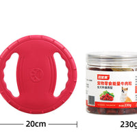 HKM-6478397 Dog Training Anti-Bite Set with Interactive Bite Rings and Thickened Beef Cubes