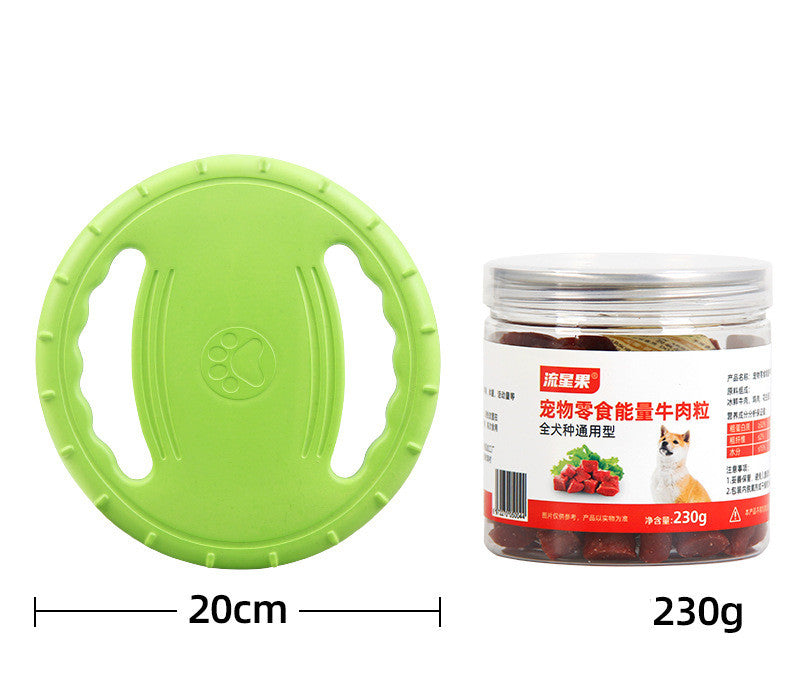 HKM-6478397 Dog Training Anti-Bite Set with Interactive Bite Rings and Thickened Beef Cubes