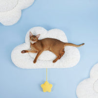 HKM-6479421 Cloud Pet Sleeping Mat for Cats and Small Dogs - Soft Comfortable Cushion (75x46x9cm)
