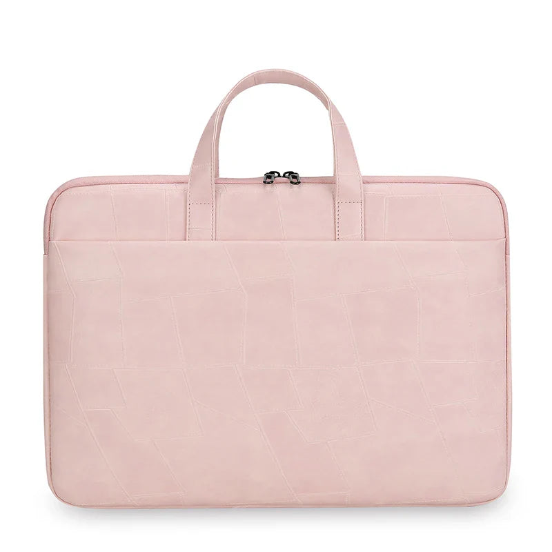 HKM-647955 Stylish Waterproof PU Business Briefcase Bag, 14 or 15 Inch, Anti-Friction Design