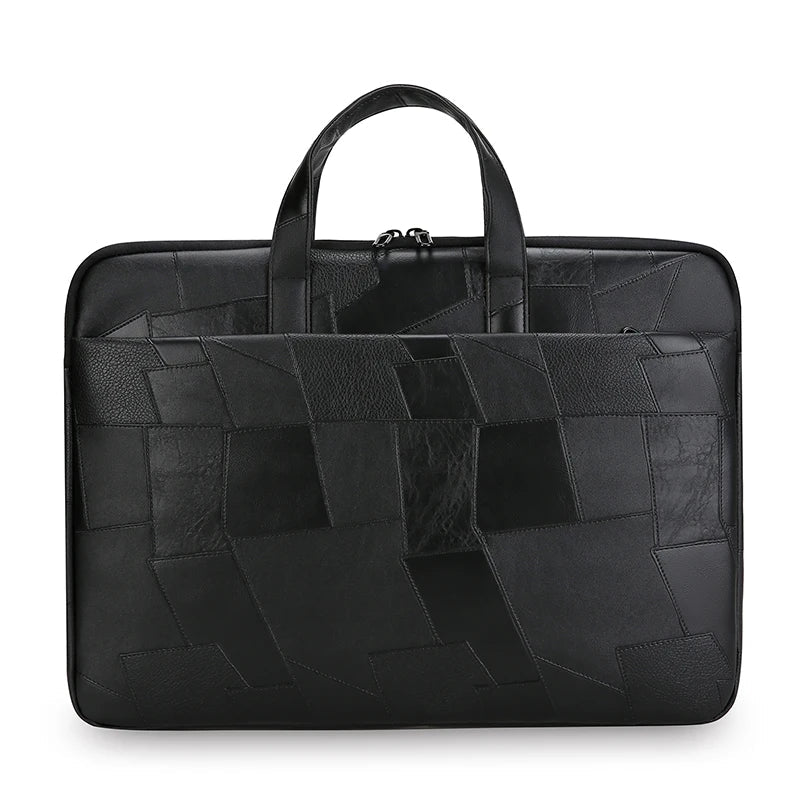 HKM-647955 Stylish Waterproof PU Business Briefcase Bag, 14 or 15 Inch, Anti-Friction Design