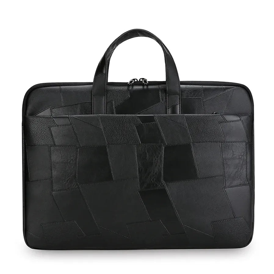 HKM-647955 Stylish Waterproof PU Business Briefcase Bag, 14 or 15 Inch, Anti-Friction Design