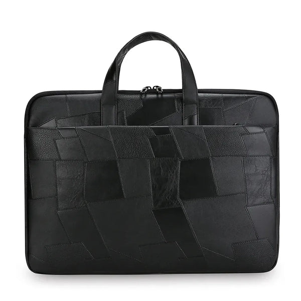 HKM-647955 Stylish Waterproof PU Business Briefcase Bag, 14 or 15 Inch, Anti-Friction Design