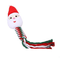 HKM-6479933 Festive Cartoon Dog Training Toys for Teeth Cleaning and Biting - Holiday Themes