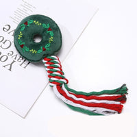 HKM-6479933 Festive Cartoon Dog Training Toys for Teeth Cleaning and Biting - Holiday Themes