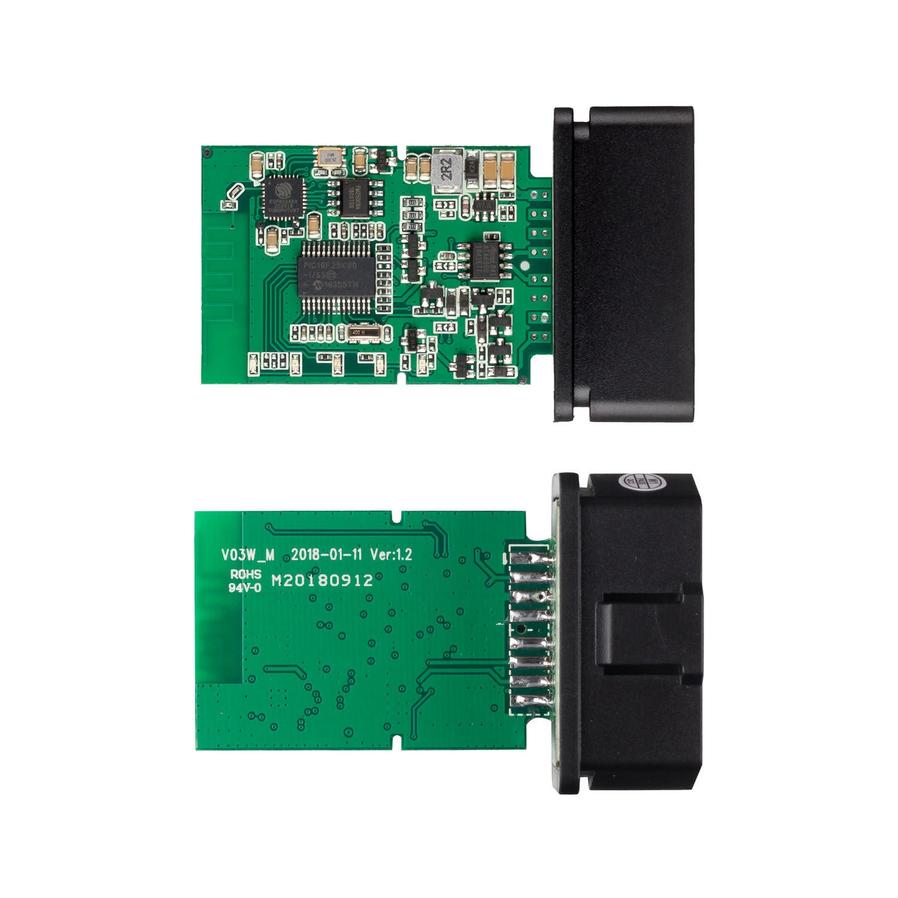 HKM-648083 OBD II ELM327 WiFi Car Diagnostic Tool for Android and Apple Devices with PIC25K80 Chip