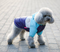 HKM-6481981 Two-Legged Cotton-Padded Dog Jacket in Multi-Color Options for Outdoor Warmth