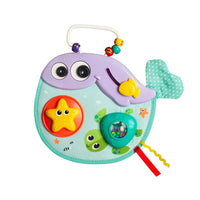 HKM-648211 Educational Whale Game Activity Center with Rattle for Infants and Toddlers