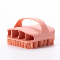 HKM-6484797 Silicone Scalp Massager and Shampoo Brush for Deep Cleansing and Hair Care
