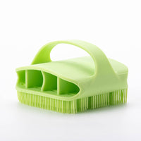 HKM-6484797 Silicone Scalp Massager and Shampoo Brush for Deep Cleansing and Hair Care