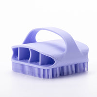 HKM-6484797 Silicone Scalp Massager and Shampoo Brush for Deep Cleansing and Hair Care