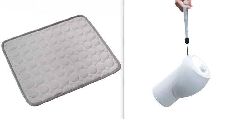 HKM-6485181 Cooling Ice Silk Pet Nest Pad for Dogs and Cats - Durable, Breathable, Multiple Sizes Available