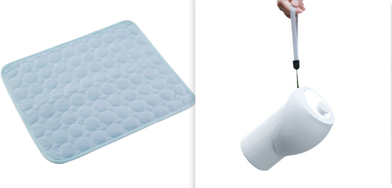 HKM-6485181 Cooling Ice Silk Pet Nest Pad for Dogs and Cats - Durable, Breathable, Multiple Sizes Available