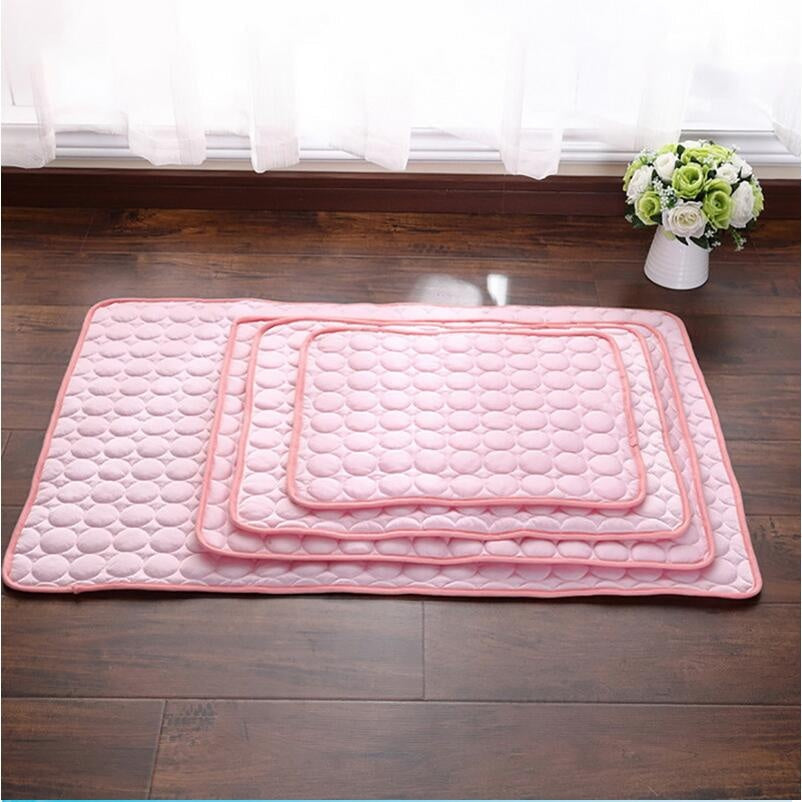 HKM-6485181 Cooling Ice Silk Pet Nest Pad for Dogs and Cats - Durable, Breathable, Multiple Sizes Available