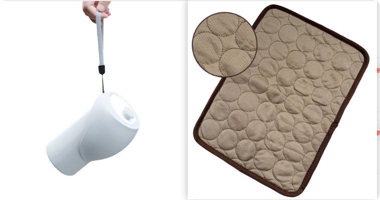 HKM-6485181 Cooling Ice Silk Pet Nest Pad for Dogs and Cats - Durable, Breathable, Multiple Sizes Available