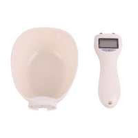 HKM-6487101 Smart Weighing Pet Food Shovel - Hygienic ABS Material, Easy to Clean, Accurate Measuring (250ML Capacity, Up to 800g)