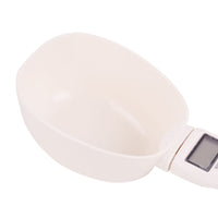 HKM-6487101 Smart Weighing Pet Food Shovel - Hygienic ABS Material, Easy to Clean, Accurate Measuring (250ML Capacity, Up to 800g)