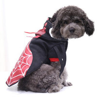 HKM-6487485 Pet Halloween Costume Collection: Skull, Spider, Bat Wings & Pumpkin Styles for Cats