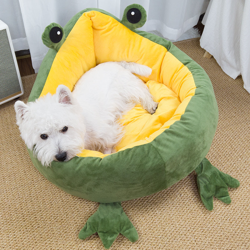 HKM-648787 Winter Plush Removable and Washable Dog and Cat Nest Bed