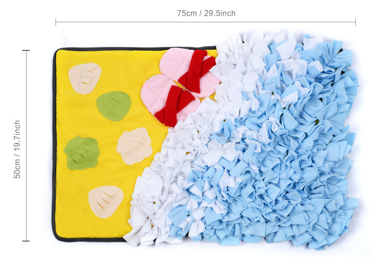 HKM-6488125 Sniff Pad Canvas Dog Bite Toy - Available in Multiple Sizes