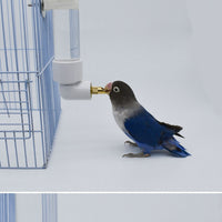 HKM-6489149 Automatic Parrot Water Fountain Dispenser 130ml - Pet Hanging Drinking Bottle for Rabbits