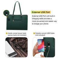 HKM-649107 Spacious Women’s Tote Bags Set for Office and Laptop - Stylish and Functional Shoulder Purses