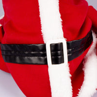 HKM-6491453 Santa Claus Inspired Dog Romper in Christmas Style for Small to XL Pets