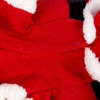HKM-6491453 Santa Claus Inspired Dog Romper in Christmas Style for Small to XL Pets