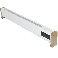 HKM-649171 Electric Baseboard Heater with Adjustable Thermostat, Remote Control, and Overheat Protection