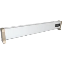 HKM-649171 Electric Baseboard Heater with Adjustable Thermostat, Remote Control, and Overheat Protection