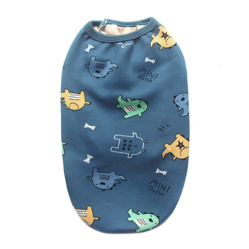 HKM-6493245 Cozy Plush Vest for Pets - Available in Various Sizes and Colors