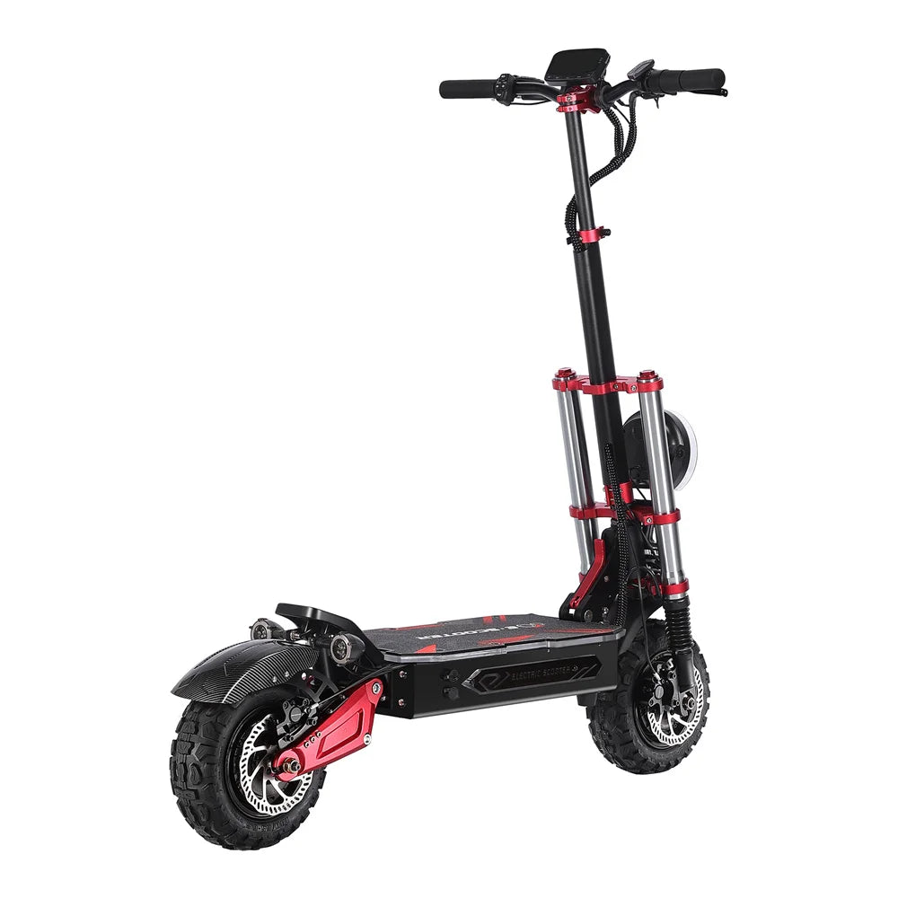 HKM-649427 60V 6000W Dual Motor Electric Scooter with 38Ah Battery, 120km Range, and Foldable Design for Adults