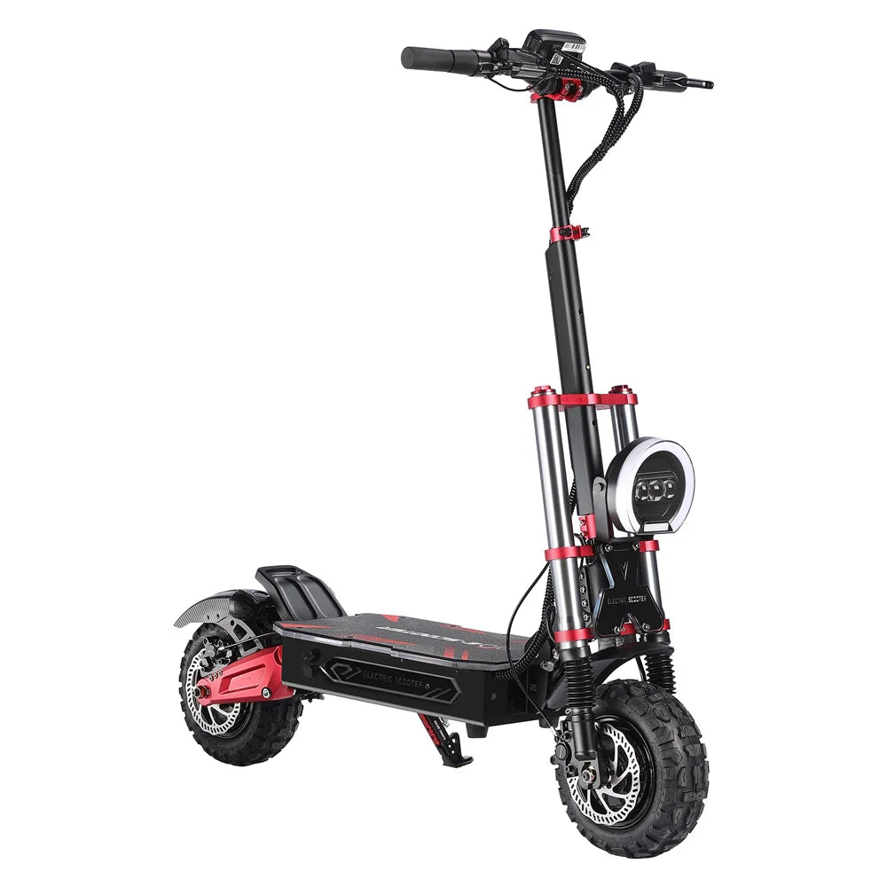 HKM-649427 60V 6000W Dual Motor Electric Scooter with 38Ah Battery, 120km Range, and Foldable Design for Adults