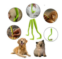 HKM-6494653 Flea and Tick Extractor Tool - Durable Plastic Design