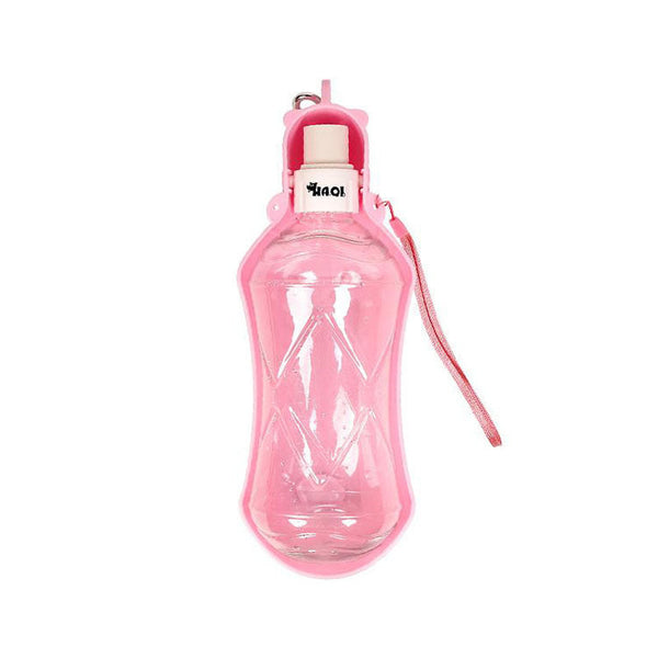 HKM-6494909 Portable Outdoor Dog Water Bottle - 280ml & 518ml Capacity, Eco-Friendly Materials, Available in Multiple Colors