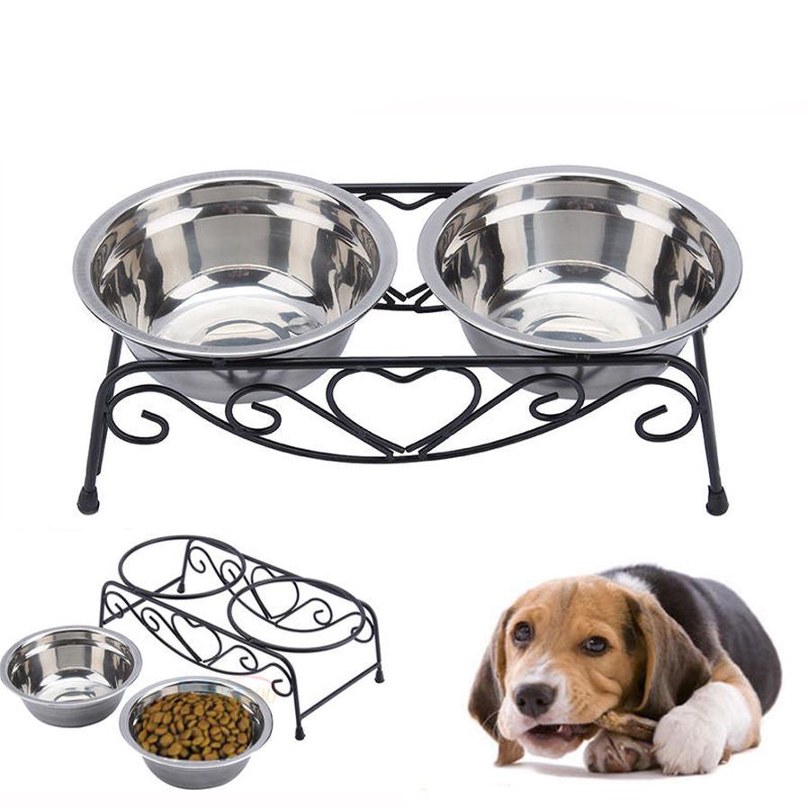 HKM-649555 Durable Stainless Steel Pet Bowl for Cats and Dogs