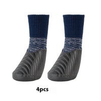 HKM-6495677 Pet Outdoor Sports Shoes with Anti-Slip Biomimetic Stripes for All Sizes