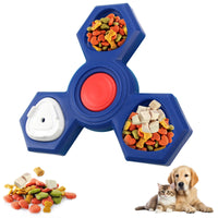 HKM-6496317 Interactive Dog Puzzle Toy - Treat Dispensing Slow Feeder for Pet Enrichment and IQ Training - Suitable for Small and Large Dogs
